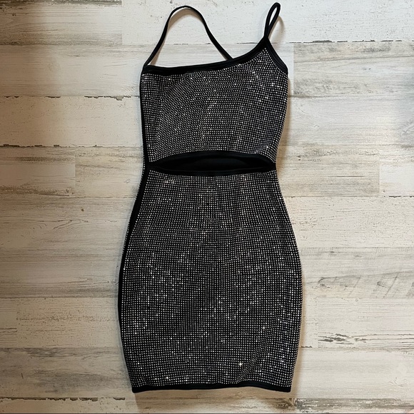 I.AM.GIA Aurora Rhinestone Cutout Dress - Picture 5 of 9